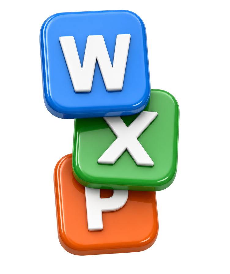 Office document application icons